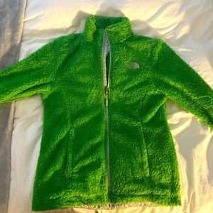 The North Face Green Zip Up Jacket